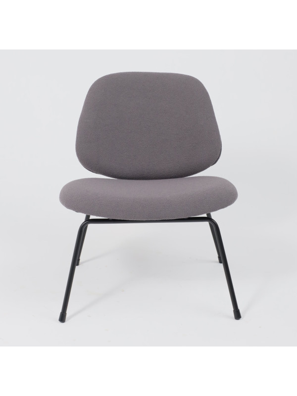 Кресло AksHome Sway серый/черный спереди