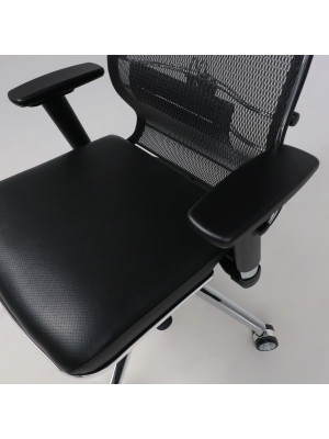 Кресло компьютерное Metta SynchroSit NL-SL3 черный сверху