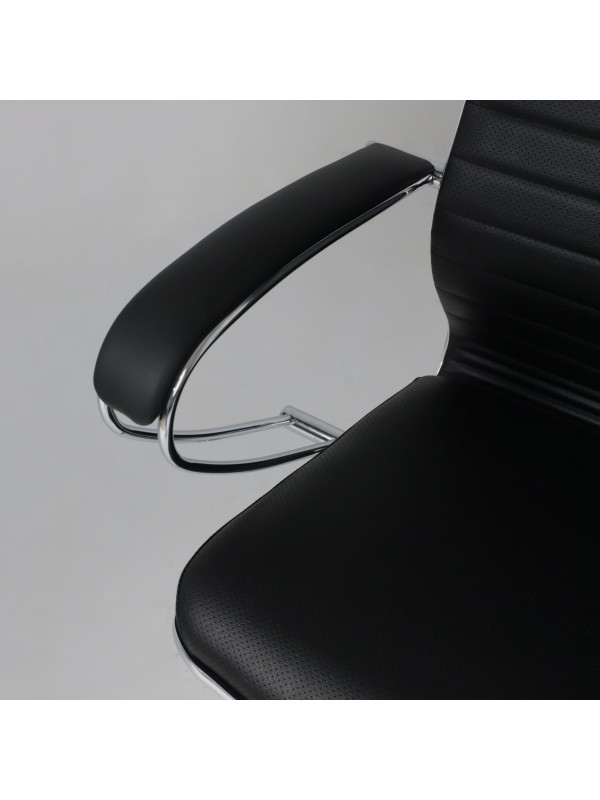 Кресло компьютерное Metta SynchroSit NL-КL1 черный мягкие подлокотники