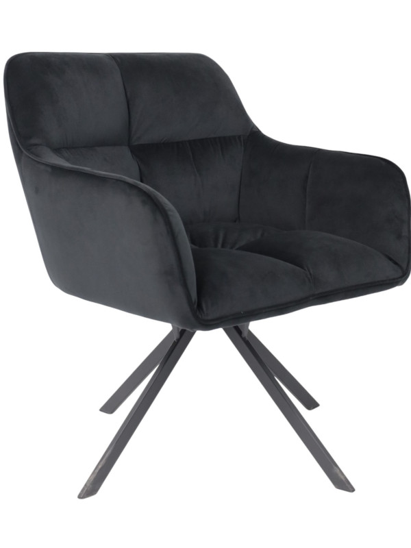 Кресло AksHome Virginia черный