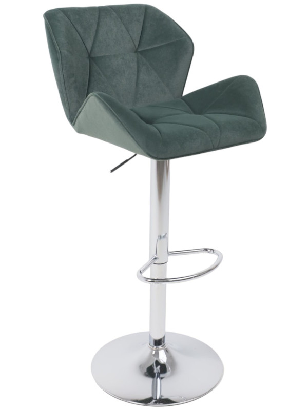 Стул AksHome Berlin GB зеленый/хром