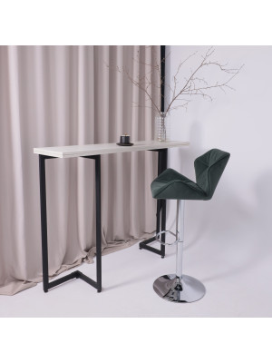 Стул AksHome Berlin GB зеленый/хром в интерьере (2)