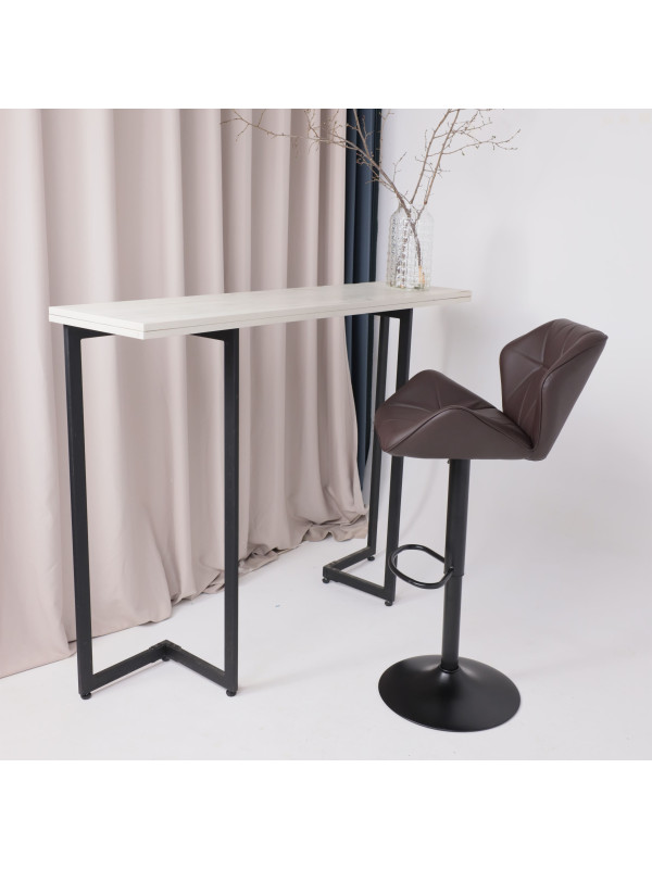 Стул AksHome Berlin GB шоколад/черный в интерьере