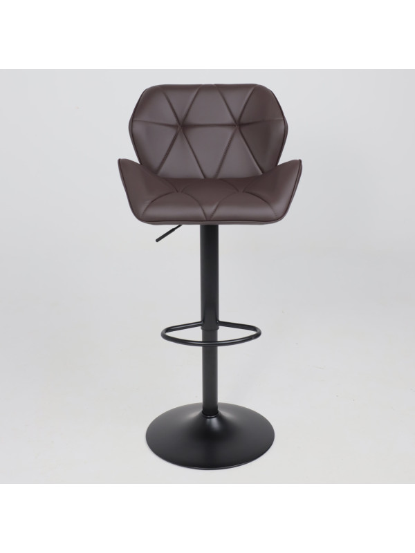 Стул AksHome Berlin GB шоколад/черный спереди