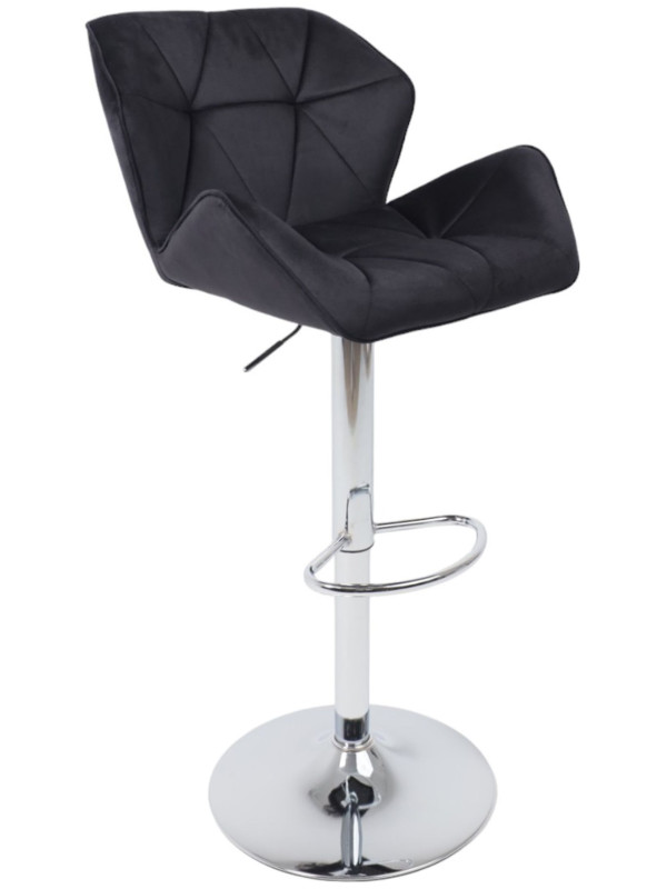 Стул AksHome Berlin GB черный/хром