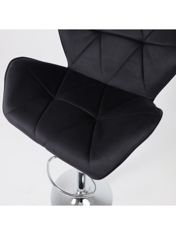 Стул AksHome Berlin GB черный/хром сверху