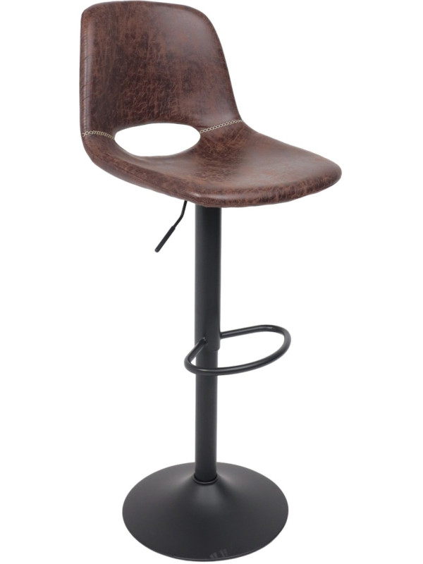 Стул AksHome Indiana коричневый/черный