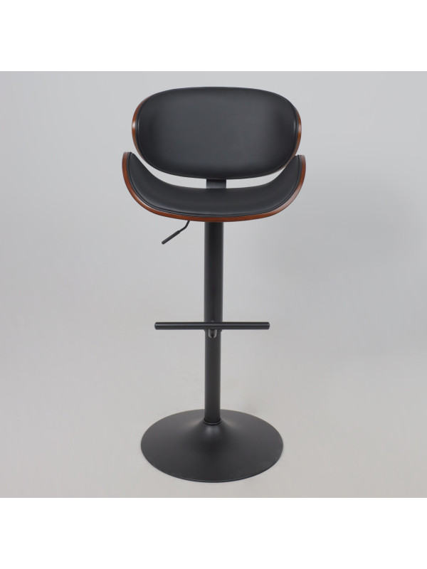 Стул AksHome Rocker черный спереди