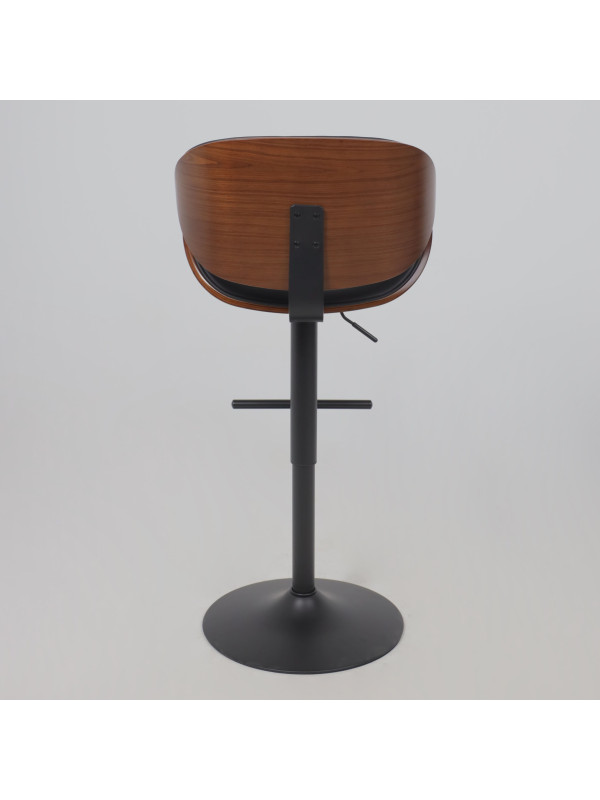 Стул AksHome Rocker черный сзади