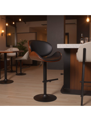 Стул AksHome Rocker черный в интерьере