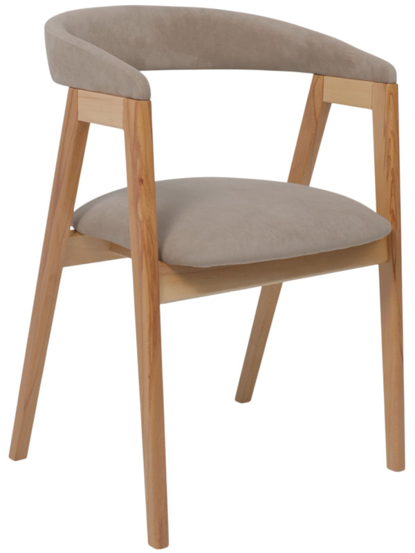 Стул ОРИМЭКС Лондон песочный/светлый бук