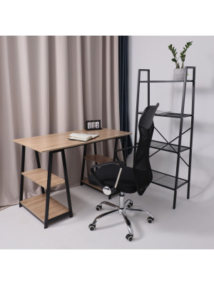 Кресло компьютерное AksHome Aria Next черный в интерьере