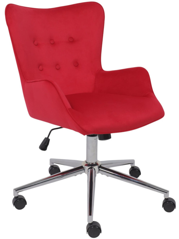 Кресло компьютерное AksHome Bella chrome фуксия