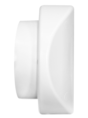 Вентиляционная решетка теневая HOMY AIR OPTIMA Круглый AO150WR белая с регулировкой сверху