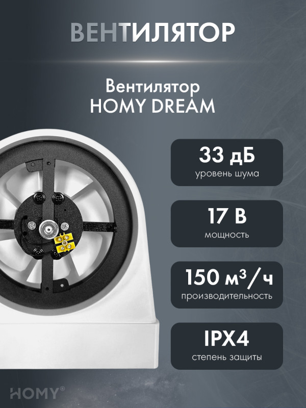 Вытяжной вентилятор 100 теневая решетка 150 адаптер AO150WS вентилятор