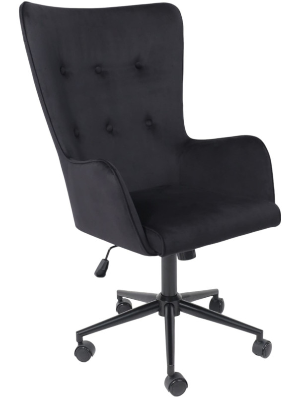 Кресло компьютерное AksHome Bella XL black черный