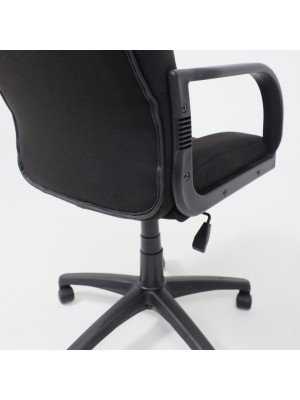 Кресло компьютерное Радом Classic KD C-11 черный под углом