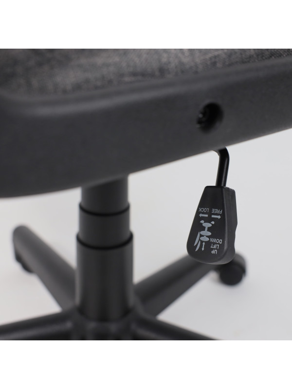 Кресло компьютерное AksHome Dominik серый механизм регулировки