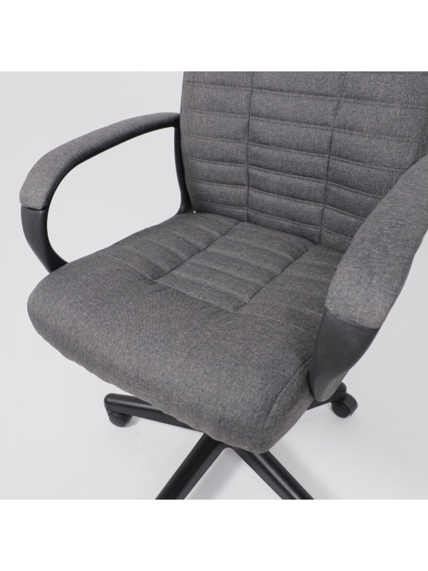 Кресло компьютерное AksHome Dominik серый сверху