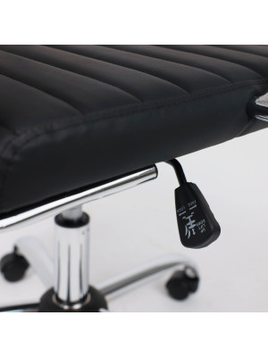 Кресло компьютерное AksHome Elegance Light черный механизм регулировки