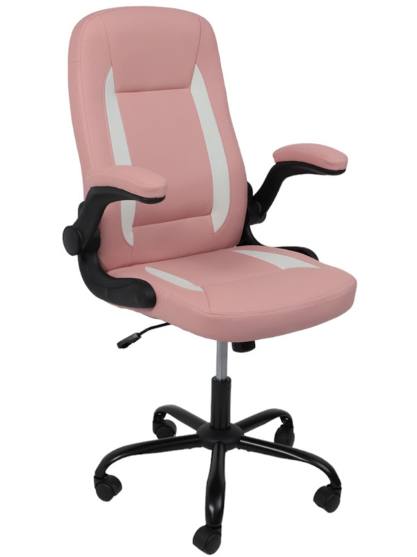 Кресло компьютерное AksHome Estel розовый