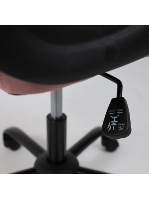 Кресло компьютерное AksHome Estel розовый механи