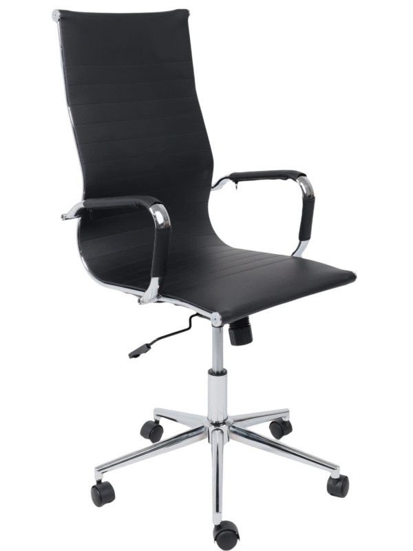 Кресло компьютерное AksHome Evelin черный