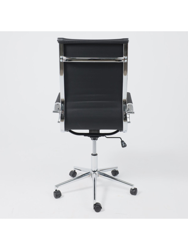 Кресло компьютерное AksHome Evelin черный сзади