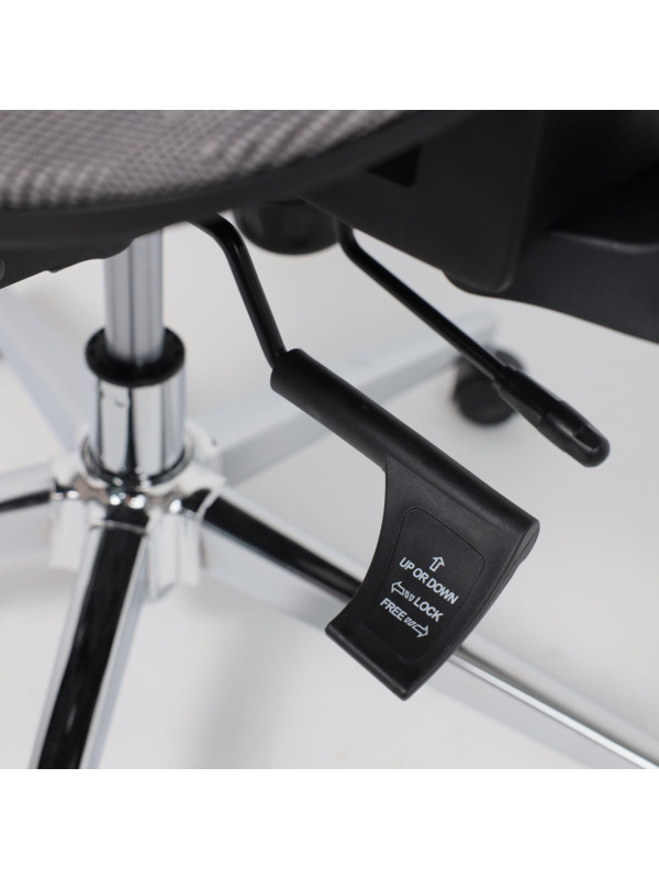 Кресло компьютерное AksHome Expert серый механизм регулировки