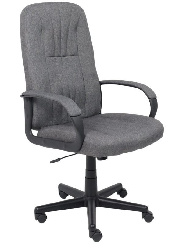 Кресло компьютерное AksHome Fund серый