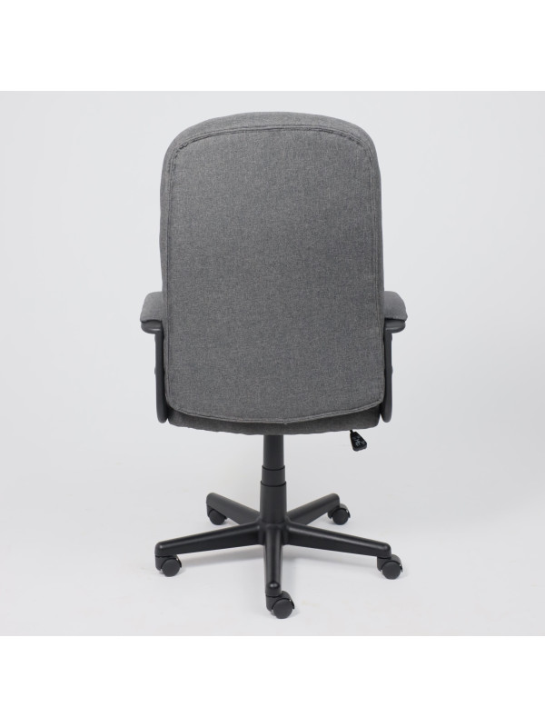 Кресло компьютерное AksHome Fund серый сзади