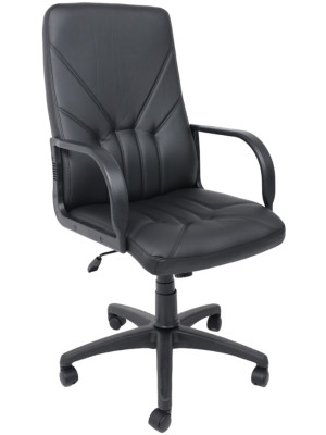 Кресло компьютерное Радом Manager KD Eco-30 черный