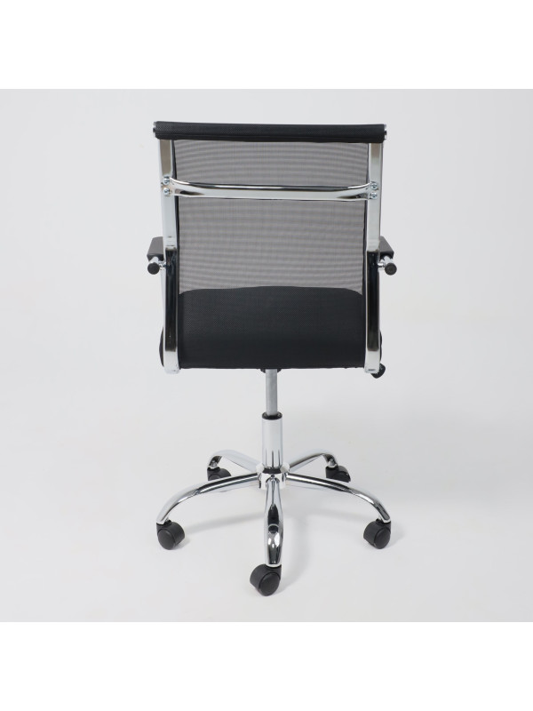 Кресло компьютерное AksHome Maris черный сзади