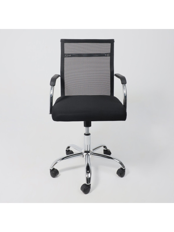 Кресло компьютерное AksHome Maris черный спереди