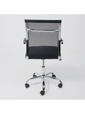 Кресло компьютерное AksHome Maris черный сзади