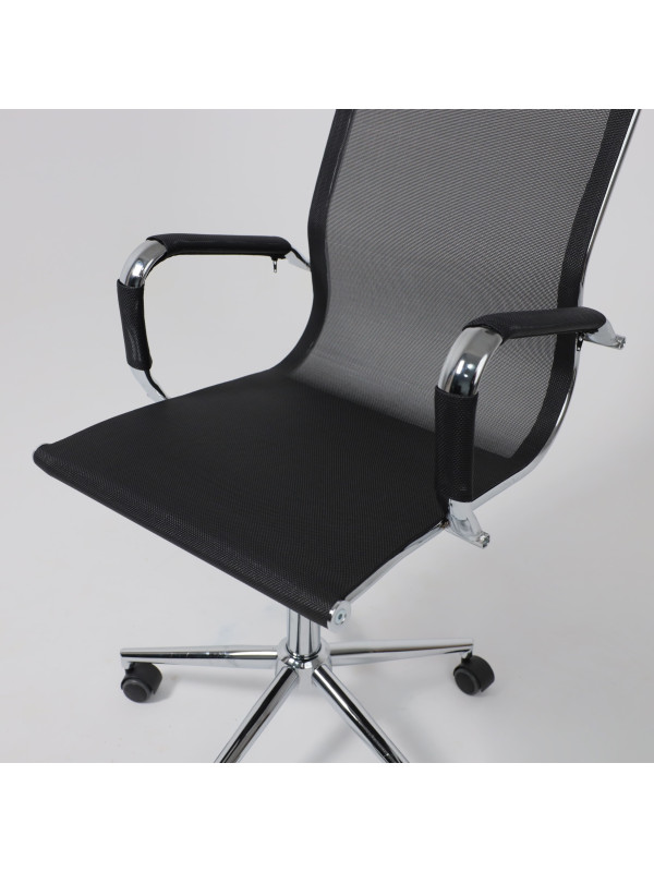 Кресло компьютерное AksHome Marx черный сверху