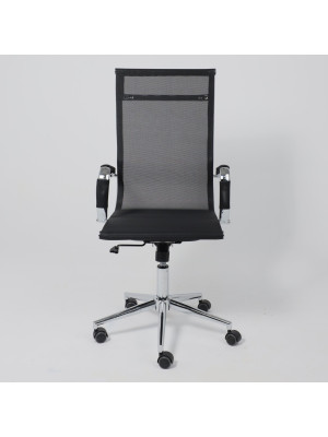 Кресло компьютерное AksHome Marx черный спереди