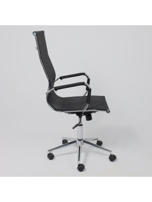 Кресло компьютерное AksHome Marx черный сбоку