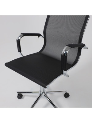 Кресло компьютерное AksHome Marx черный сверху