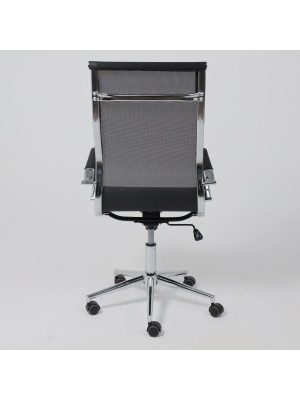 Кресло компьютерное AksHome Marx черный сзади