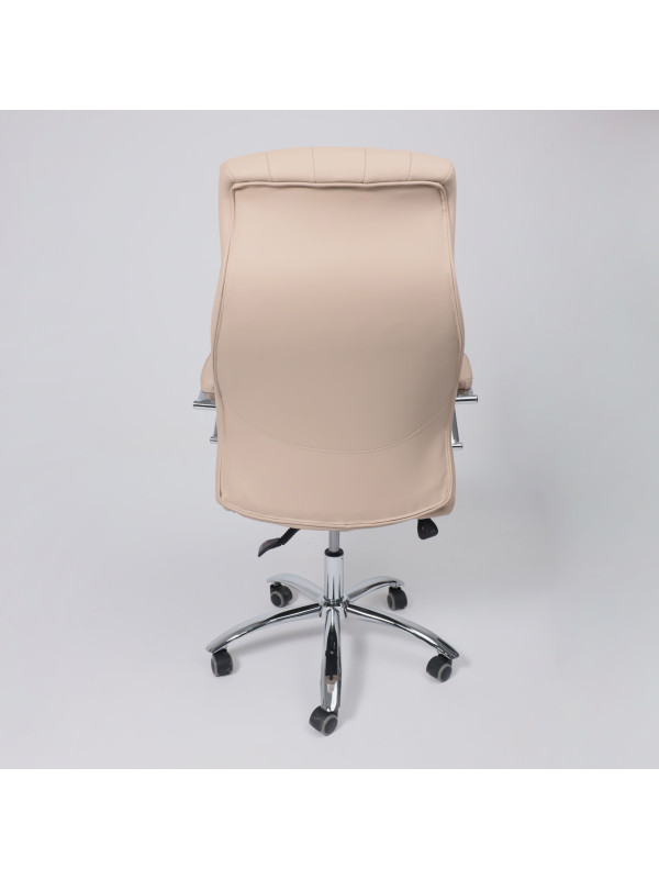 Кресло компьютерное AksHome Mastif Eco бежевый сзади