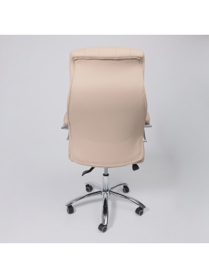 Кресло компьютерное AksHome Mastif Eco бежевый сзади