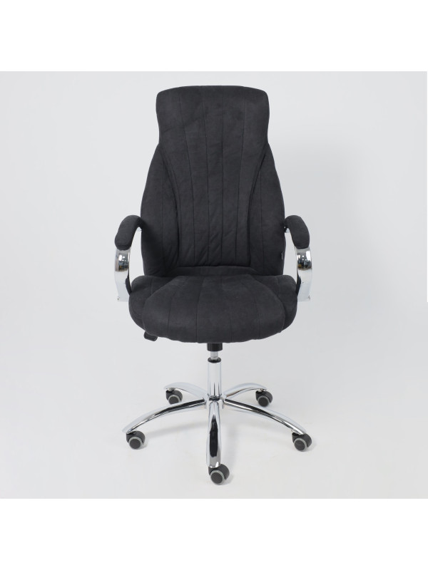 Кресло компьютерное AksHome Mastif графит спереди