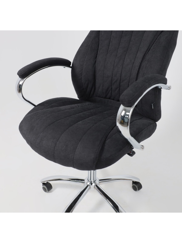 Кресло компьютерное AksHome Mastif графит сверху