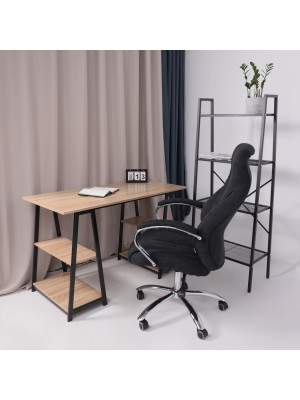 Кресло компьютерное AksHome Mastif графит в интерьере