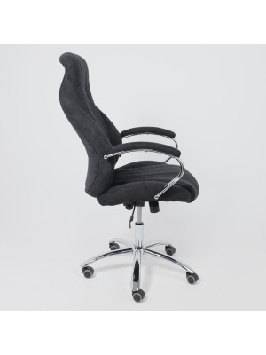 Кресло компьютерное AksHome Mastif графит сбоку