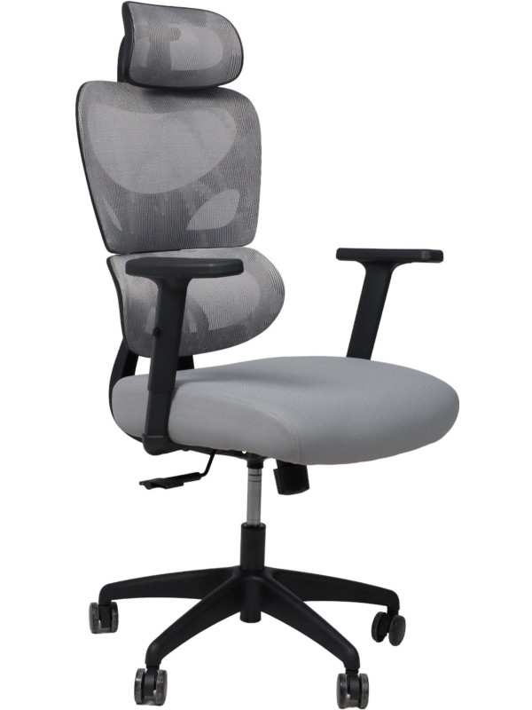 Кресло компьютерное AksHome Pascal серый