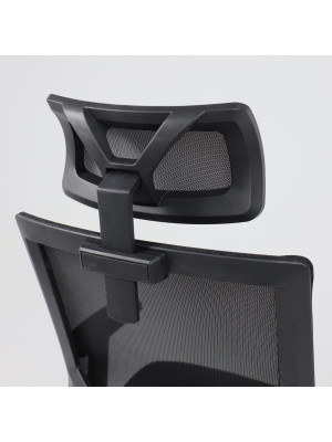 Кресло компьютерное AksHome Profit черный подголовник