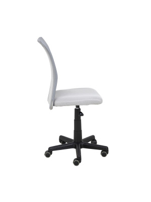 Кресло компьютерное AksHome Tempo серый сбоку