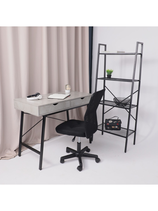 Кресло компьютерное AksHome Type черный в интерьере